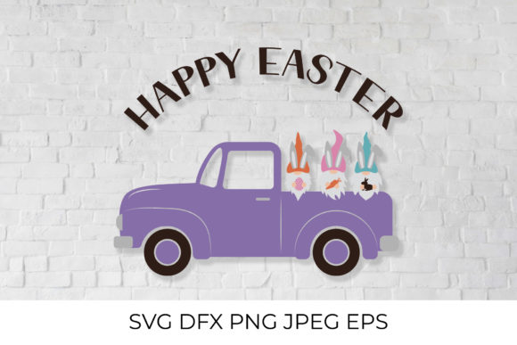 Download Easter Truck. Easter Gnomes. - Premium Bundle