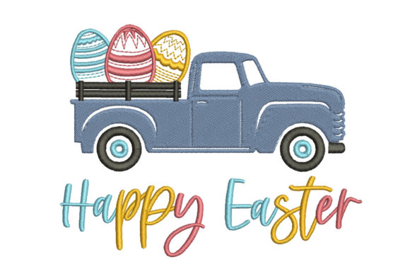 Download Happy Easter Truck - Easter truck Collection