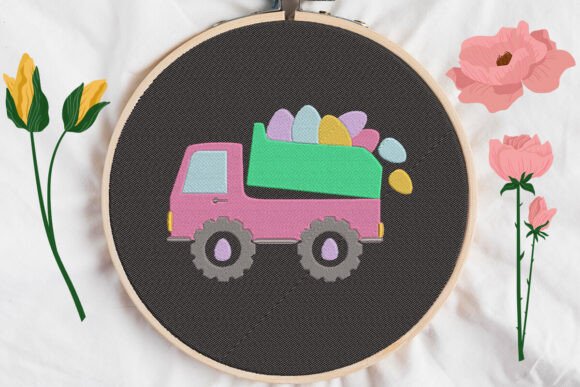Download Easter Truck with Eggs - Easter truck with eggs Collection