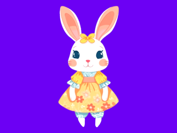 Download Bunny Easter Dress Easter Bunny Design - Easter bunny design Collection