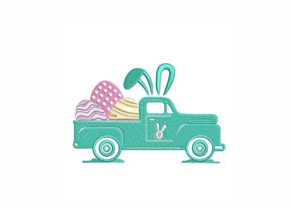 Download Easter Truck with Eggs - Easter truck with eggs Collection
