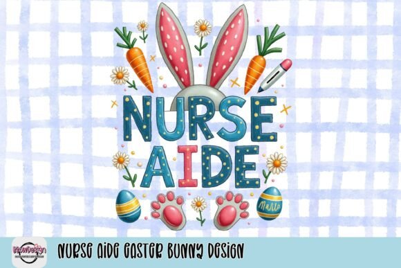 Download Nurse Aide Easter Bunny Design - Easter bunny design Collection