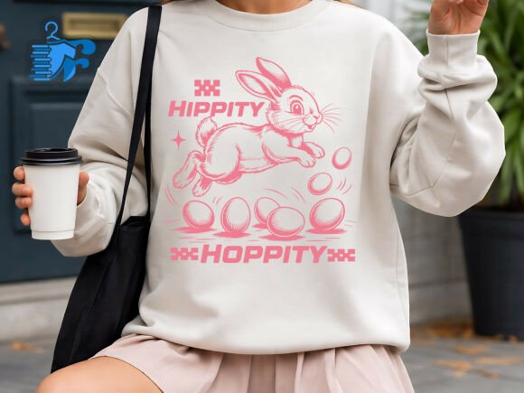 Download Hippity Hoppity Cute Easter Bunny Design - Easter bunny design Collection
