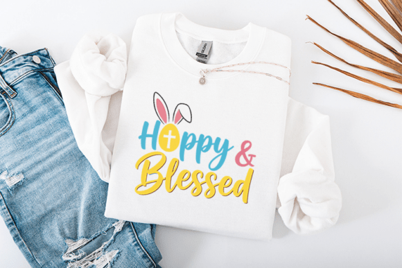 Download Hoppy and Blessed Easter Bunny Design - Easter bunny design Collection
